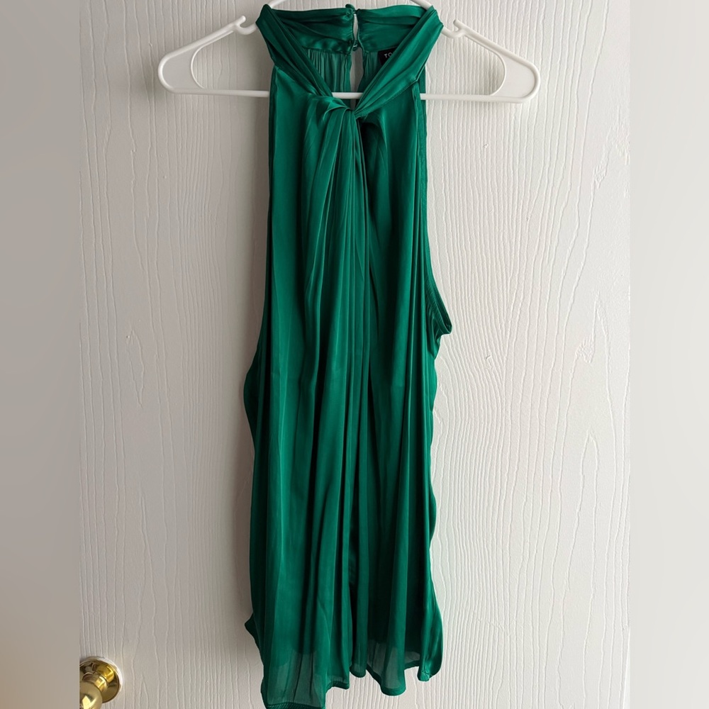 Torrid Green Halter Tank Top - Picture 4 of 7